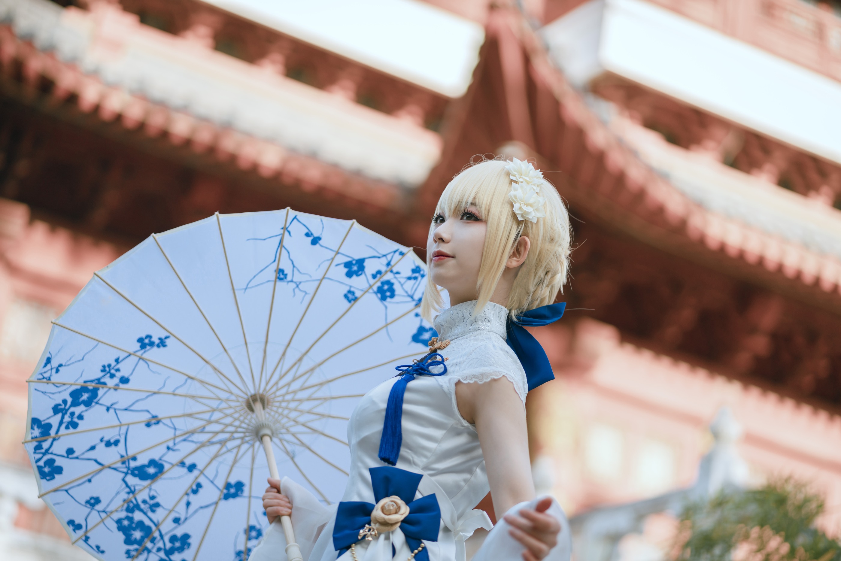 图片[1]-封疆疆v – NO.001 saber 旗袍 [34P]-XikXak
